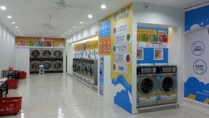 Coin Operated Laundry Shop in Sungai Buluh